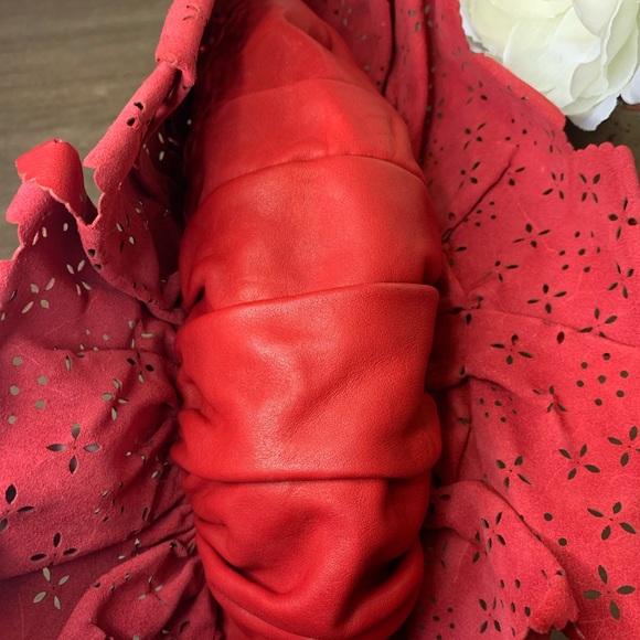 Authentic Dior Gypsy Ruffle Bag in Red *Limited time offer* - Picture 12 of 13